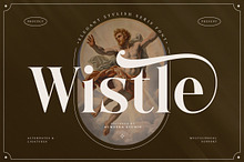 Wistle – Elegant Stylish Serif