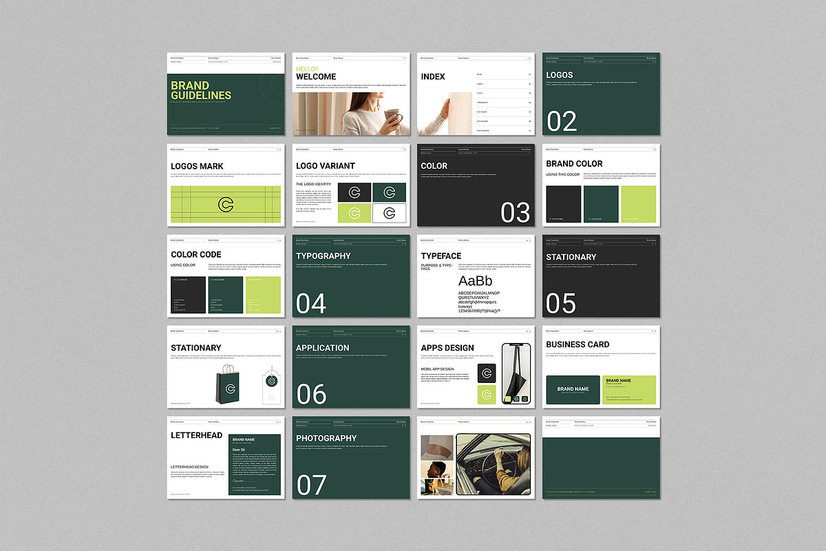 Brand Guideline Template | Canva, a Brochure Template by ElvinPrint (Photo 8 of 8)