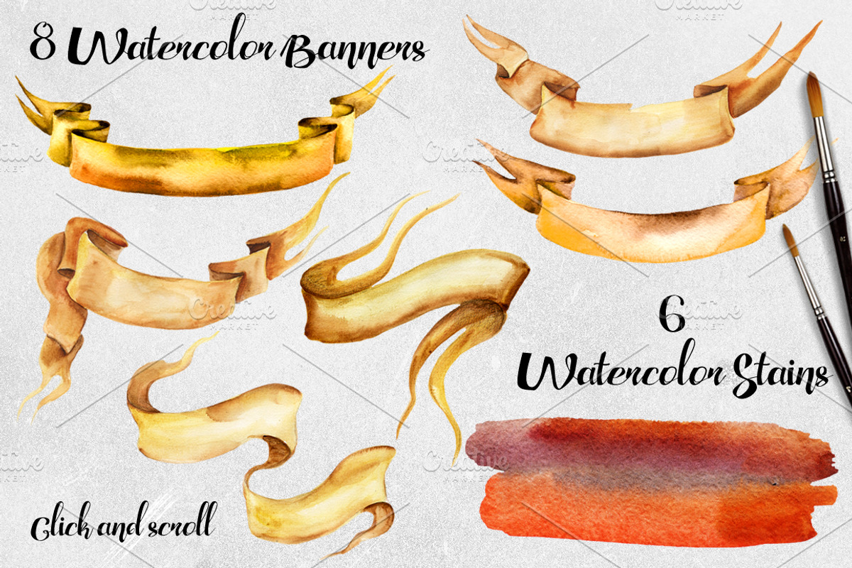 Autumn Beverage Watercolor Set, a Decorative Illustration by Fluffy Unicorn (Photo 5 of 7)