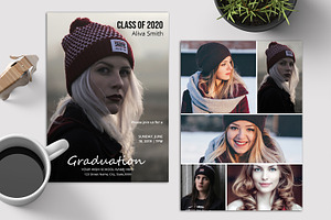 Senior Graduation Announcement V04