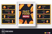 Set of Fastfood Menu banners, a Flyer Template by Leo Edition (Thumbnail 1 of 3)