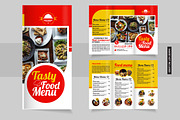 Restaurant Food Menu Trifold, a Brochure Template by Tanuart (Thumbnail 2 of 2)