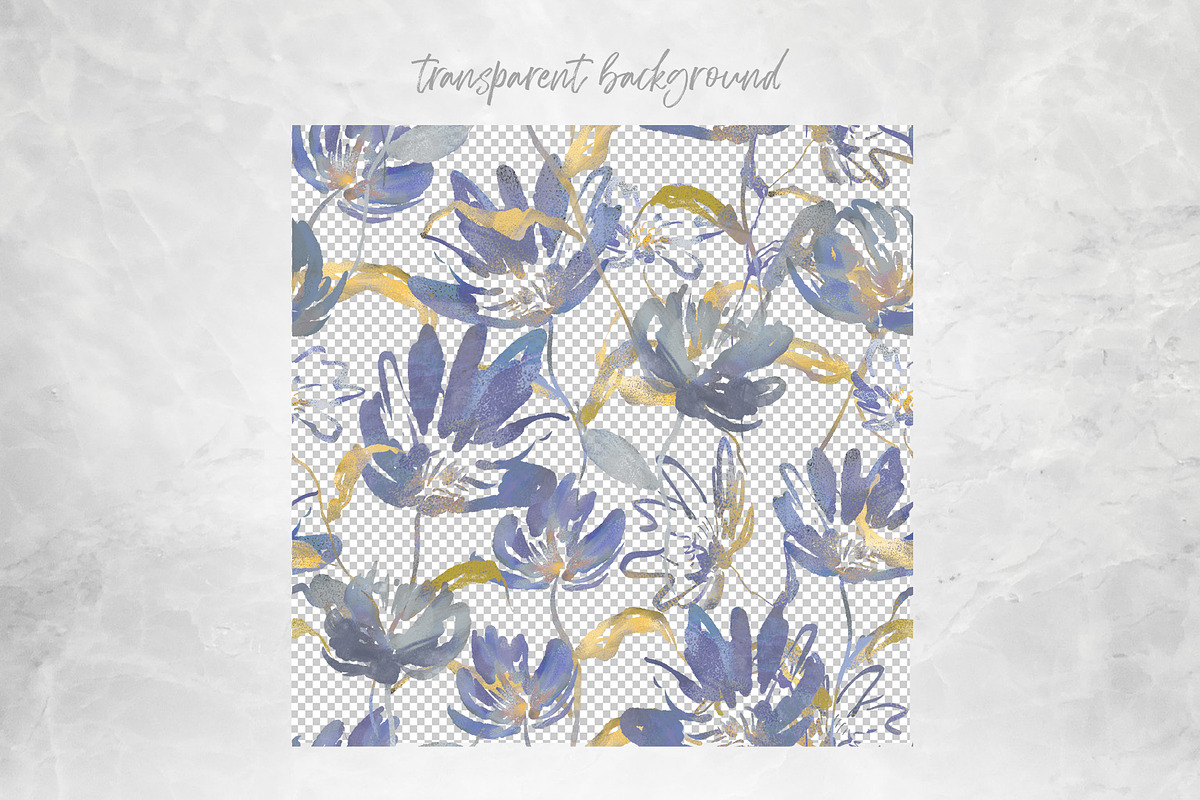 ELEGANT BOTANICAL SEAMLESS DESIGN, a Pattern Graphic by MartinShop (Photo 10 of 10)
