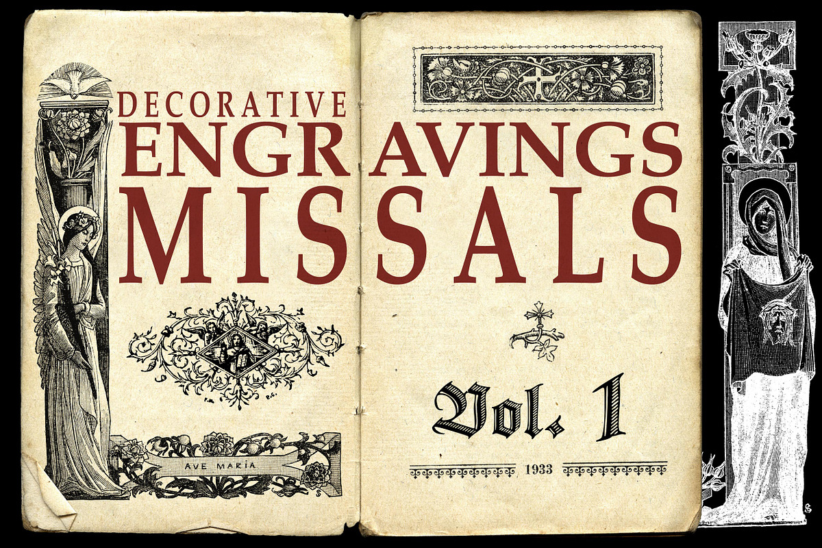 ENGRAVINGS MISSALS VOL 1 + BONUS
