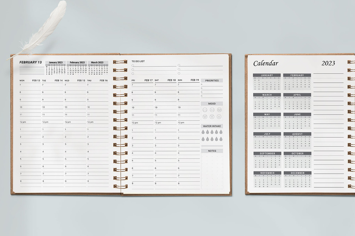 Ultimate Planner Bundle 2023-2024, a Stationery Template by ROJI CREATOR (Photo 7 of 9)