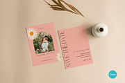 Daisy Wedding Save The Date CANVA, an Invitation Template by StudioVonBraitenberg (Thumbnail 3 of 9)