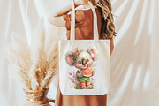 Whimsical summer koala Clipart, an Illustration by Designworld (Thumbnail 7 of 7)