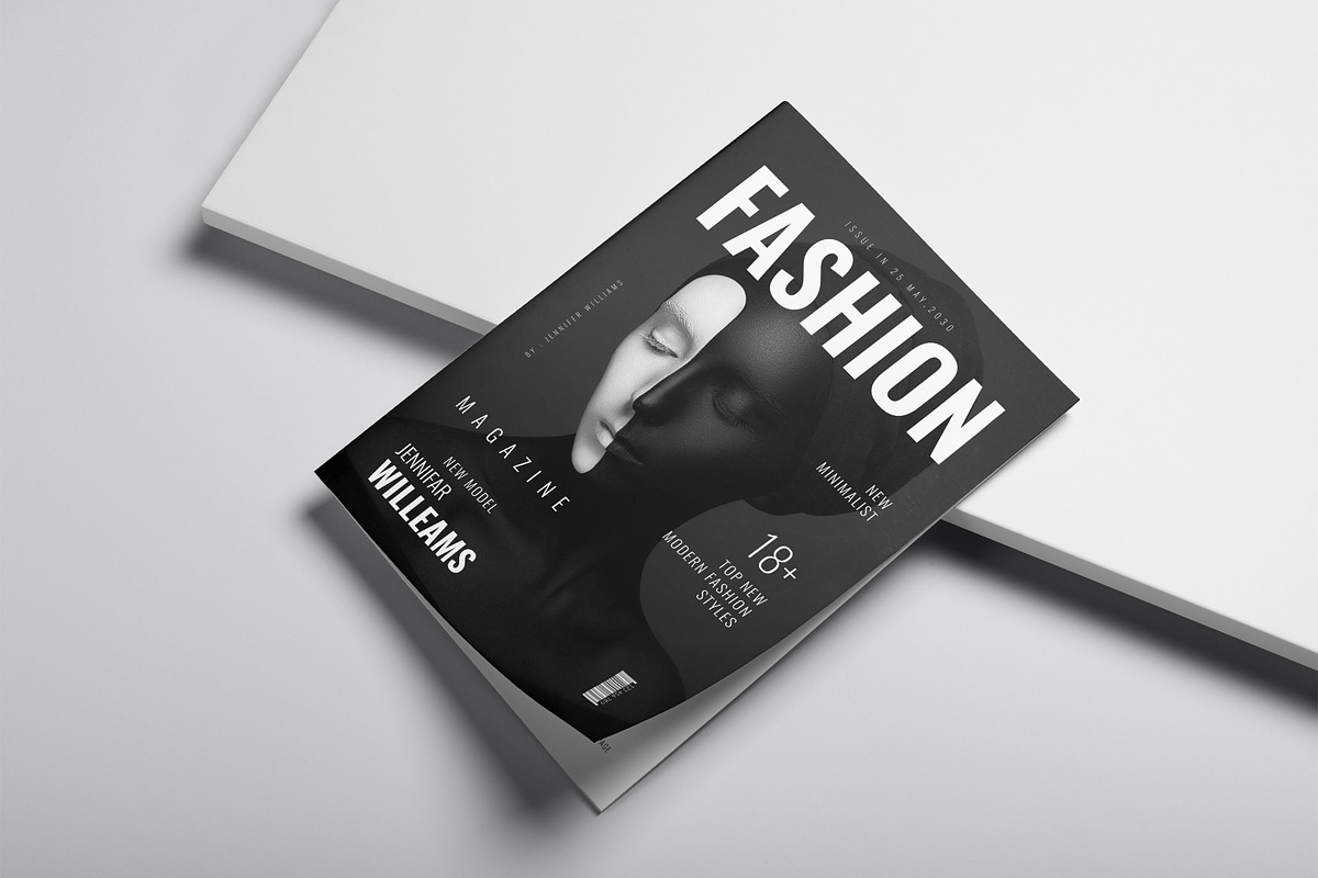 Fashion Magazine Template preview 3