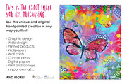 Handpainted abstract background 4, an Illustration by Mimi Bondi Studio (Thumbnail 5 of 5)
