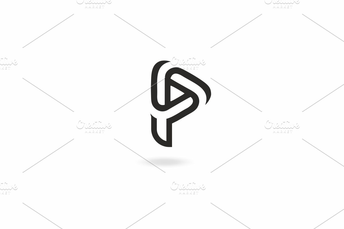 P Logo, a Branding & Logo Template by Designs Basket
