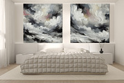 Set of  Canvas Wall Art Mockups, a Household Mockup by moqirynart (Thumbnail 3 of 11)