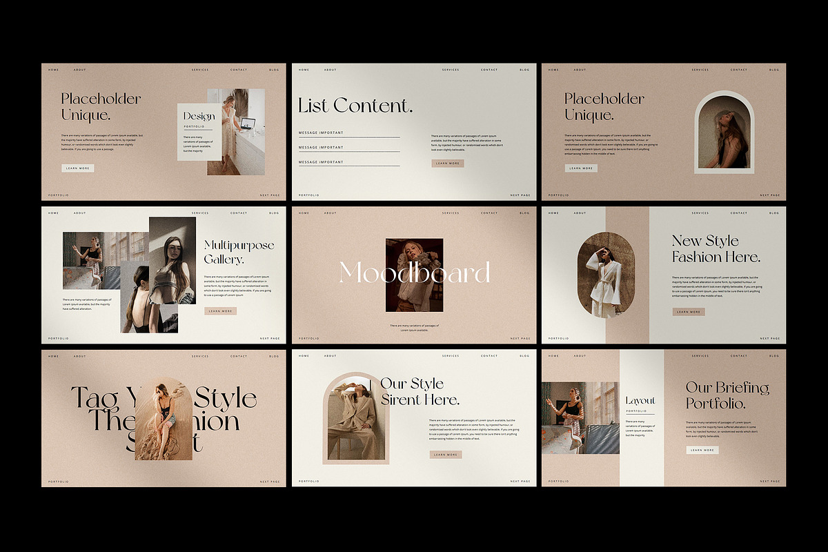 Sirent Google Slide Template, a Presentation Template by slidenotion (Photo 6 of 7)