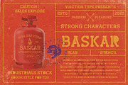 VT BASKAR - Vintage Font, a Slab Serif Font by ViactionType (Thumbnail 1 of 12)