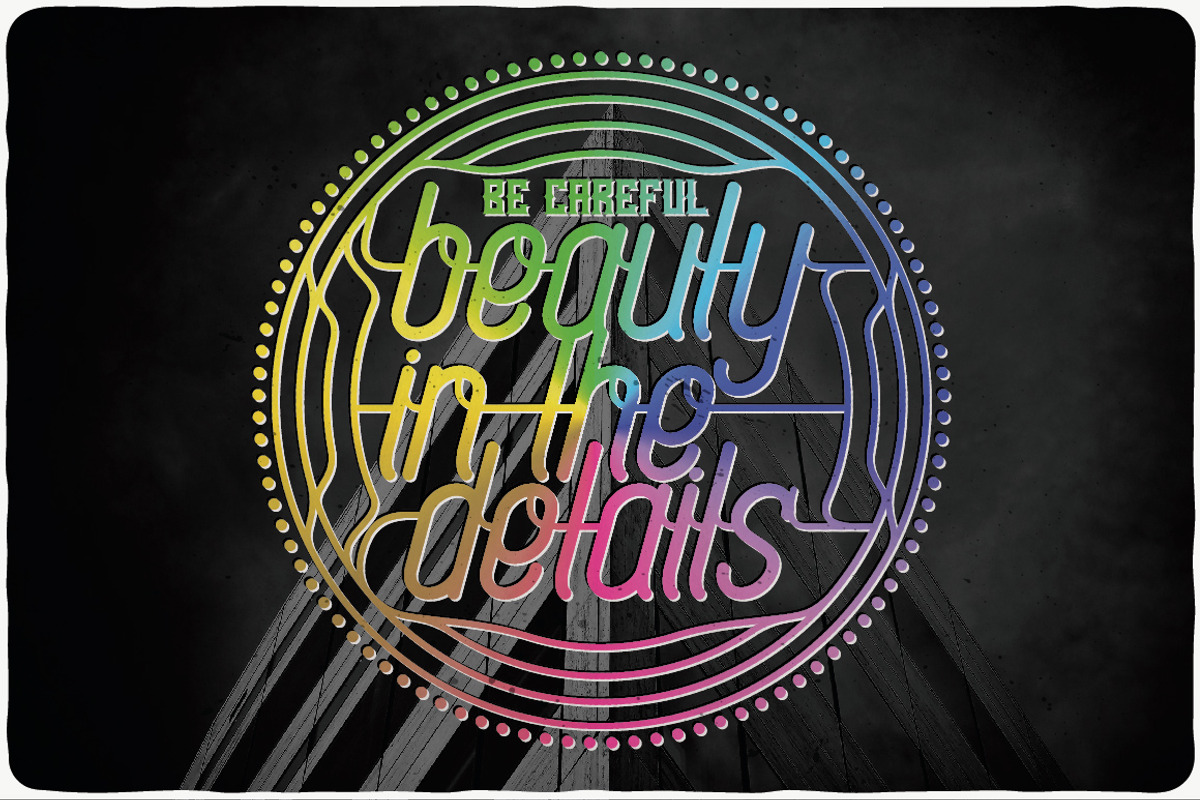Linked Label Typeface preview 5