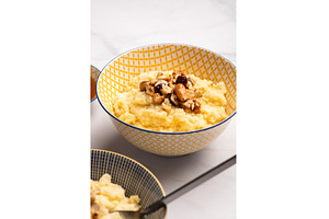 Millet porridge with mixed nuts, a Food & Drink Photo by MAnuta