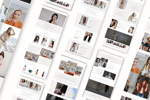 Salon Spa Beauty Website Template