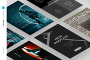 Futuristic Canva Social Media Pack, a Social Media Template by Goashape Studio (Thumbnail 2 of 9)