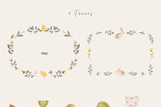 Watercolor Easter Bunny & Chicks, an Illustration by Jenteva Art (Thumbnail 7 of 17)