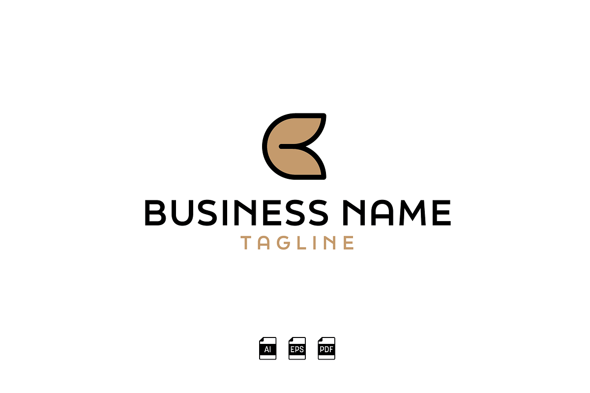 Simple Letter C or Cookie Logo, a Branding & Logo Template by megmccombsdesign