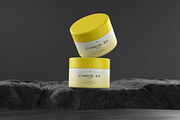 Cosmetic Jar Mockup, a Packaging Mockup by Akrinity Digital (Thumbnail 4 of 4)