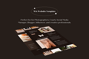 Wix Website Template Photographer, a Wix Template by Wixify Studio (Thumbnail 8 of 12)