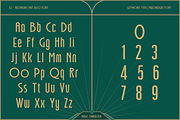 GC Neomilan - Neo Art Deco Typeface, a Sans Serif Font by Glyphonic (Thumbnail 2 of 16)