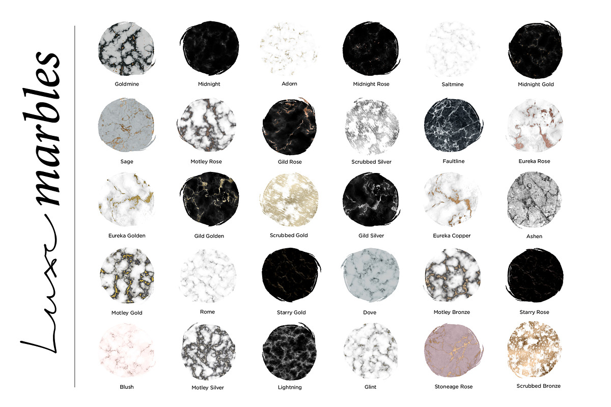 300 Modern Textures Bundle, a Texture Graphic by Designdell (Photo 3 of 21)