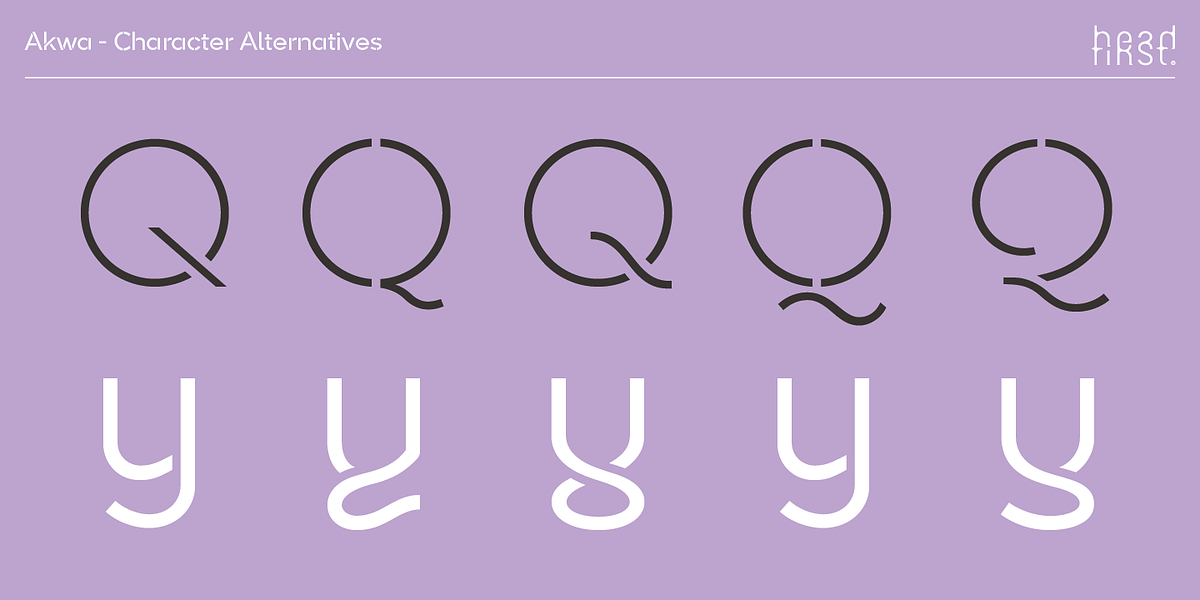 Akwa Stencil, a Sans Serif Font by HeadFirst (Photo 31 of 36)