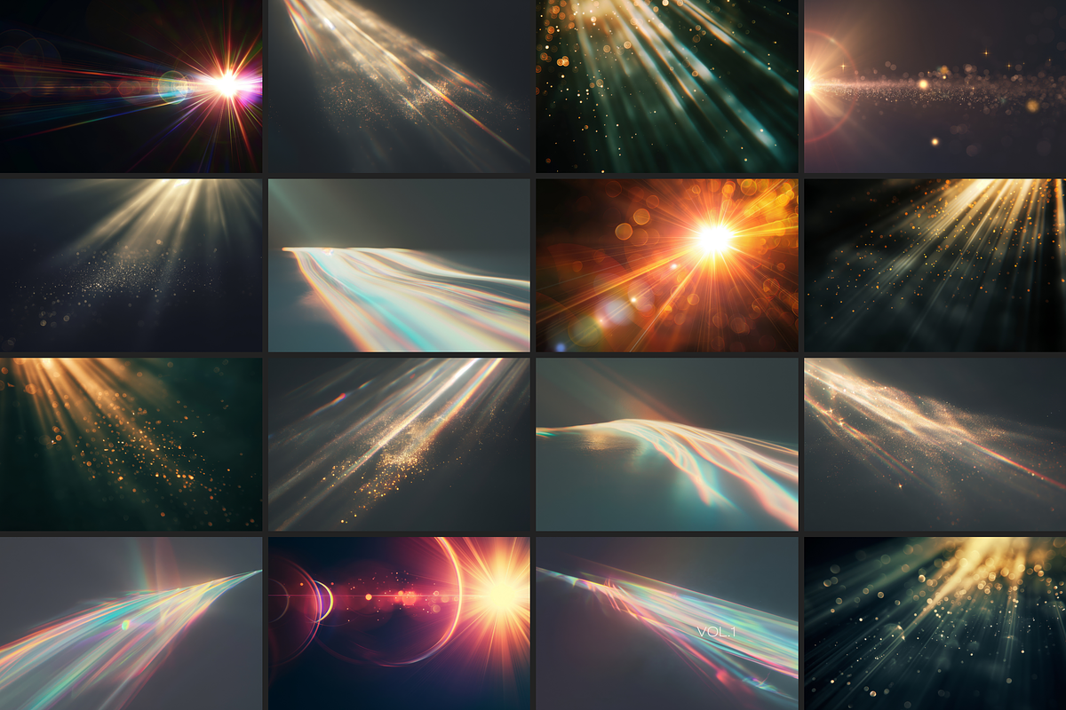 Light Leak Lens Flare Overlays Vol.1, a Background Photo by Creativemaker (Photo 3 of 10)
