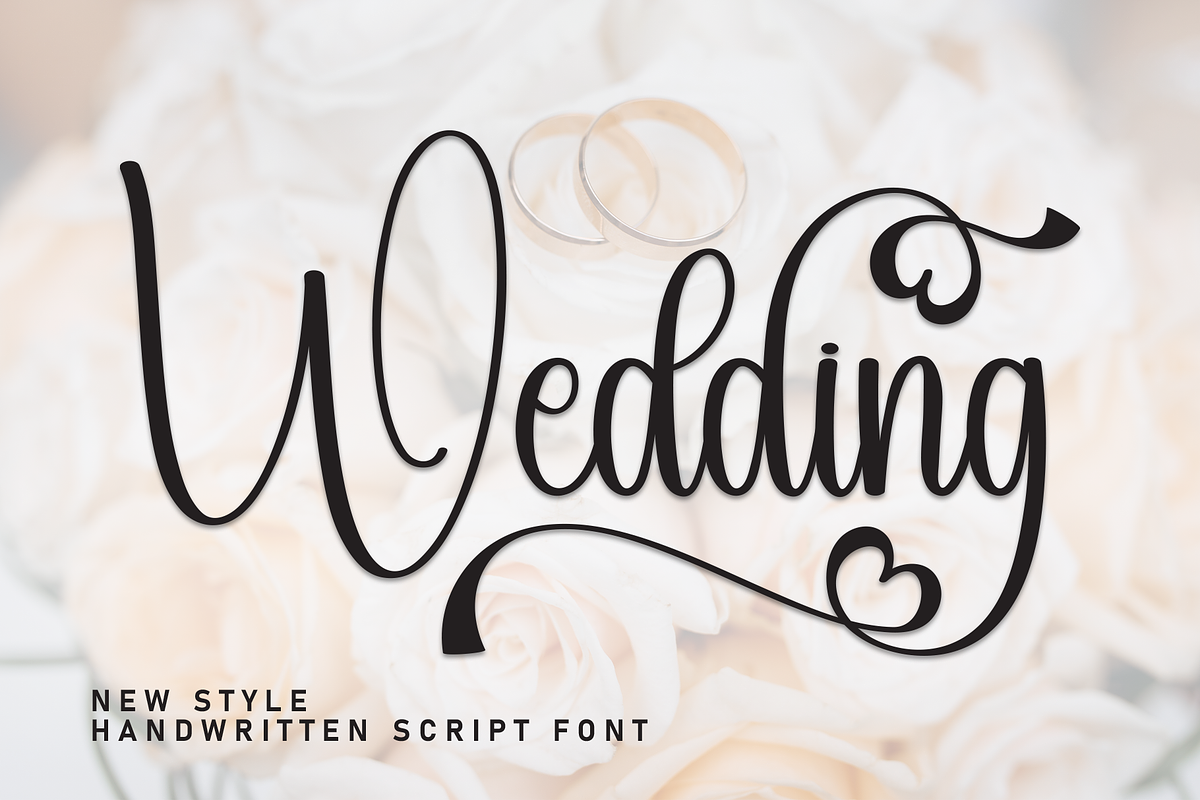 Wedding | Script Font, a Handwritten Font by Scratchones | Creative Market