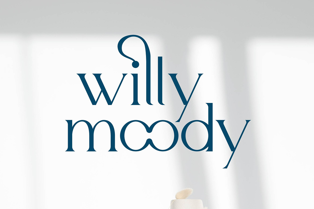 Willy Moody Elegant Serif, a Serif Font by Artiveko (Photo 1 of 8)