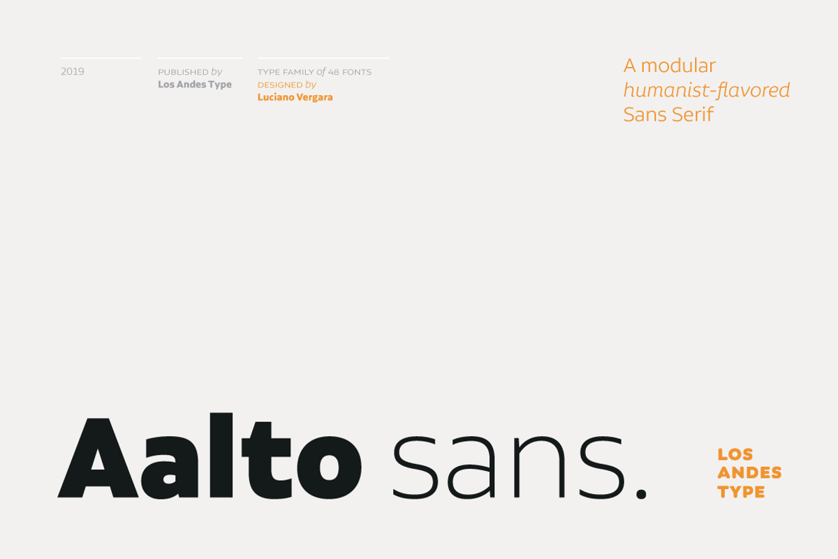 Aalto Sans, a Sans Serif Font by Los Andes Type (Photo 1 of 19)