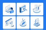 120 Cybersecurity Isometric Bundle, a Duotone Icon by Prosymbols (Thumbnail 9 of 13)