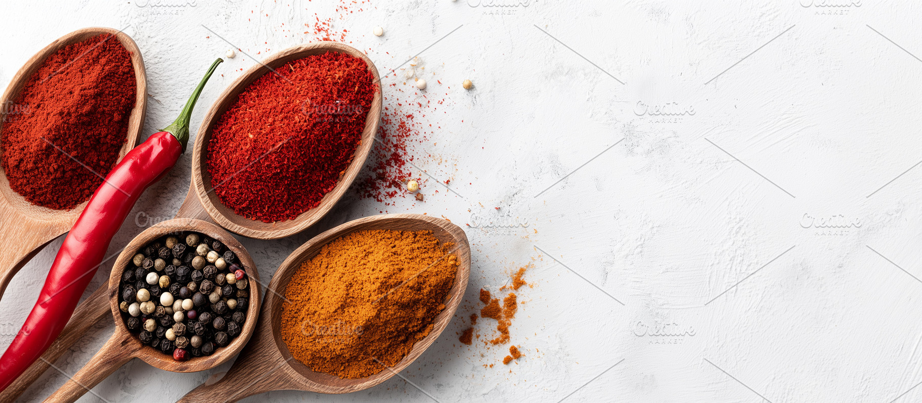 Various spices banner, a Food & Drink Photo by MistyDay