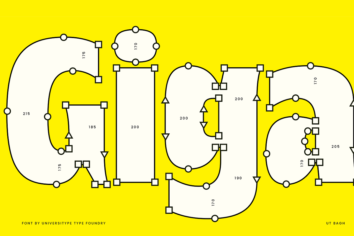 UT Bagh Display - A Movie Font, a Sans Serif Font by Universitype (Photo 2 of 12)