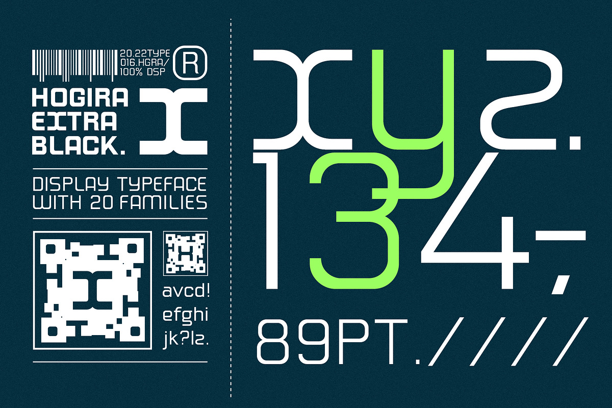 Hogira, a Sans Serif Font by OWL KING (Photo 4 of 10)
