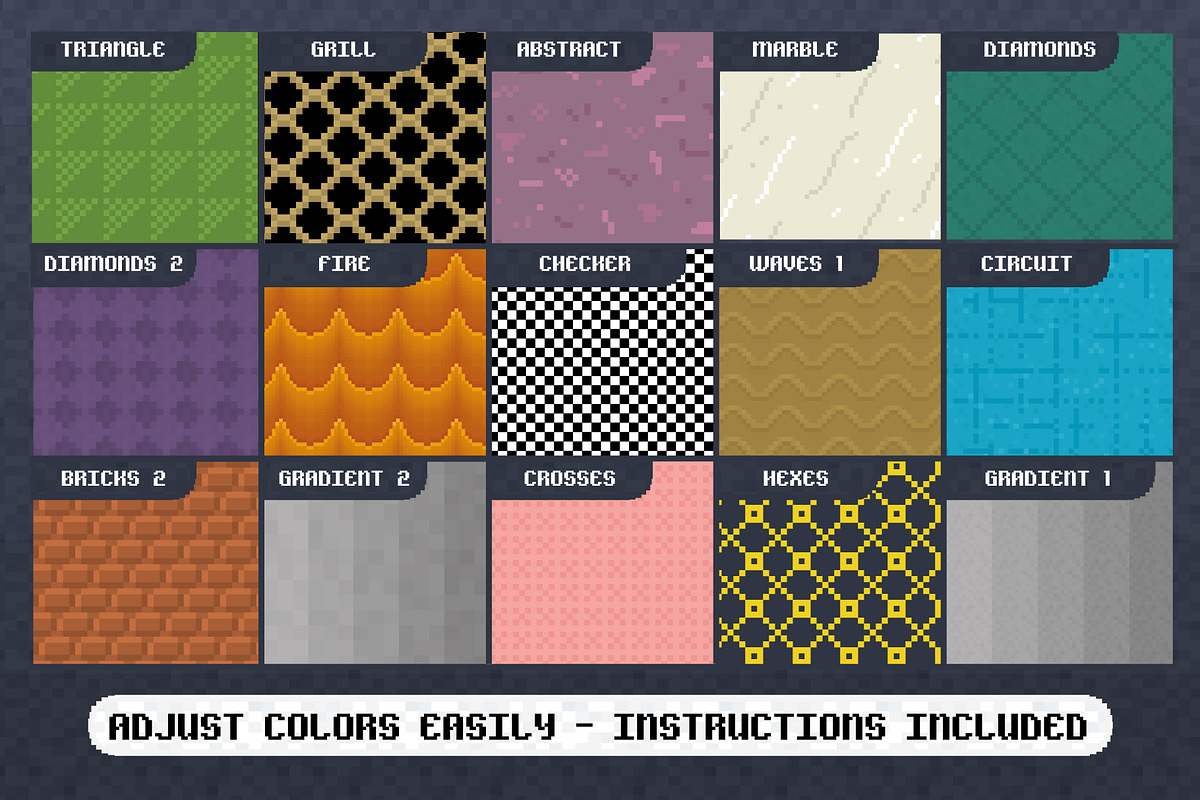 Pixel Perfect - 8-bit Tool Kit, a Brush Add-On by The Artifex Forge (Photo 12 of 16)