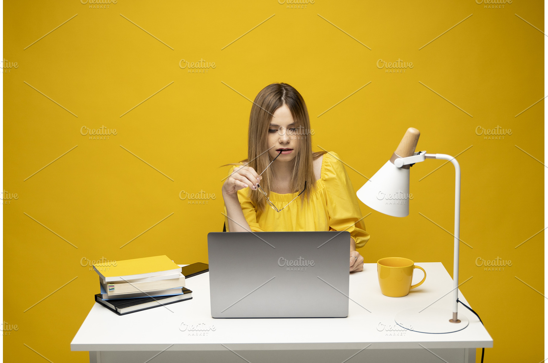 Studio portrait of young successful, a Person Photo by volodymyrshtun13795