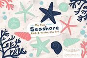 Modern Chic Vector Seashells, an Illustration by Amanda Ilkov (Thumbnail 1 of 5)