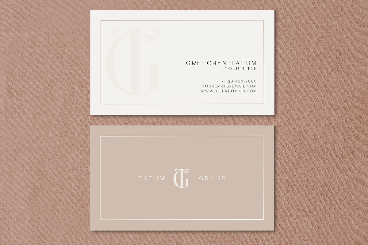 Modern Business Card Template, a Marketing Template by BirdieLaine (Photo 3 of 3)
