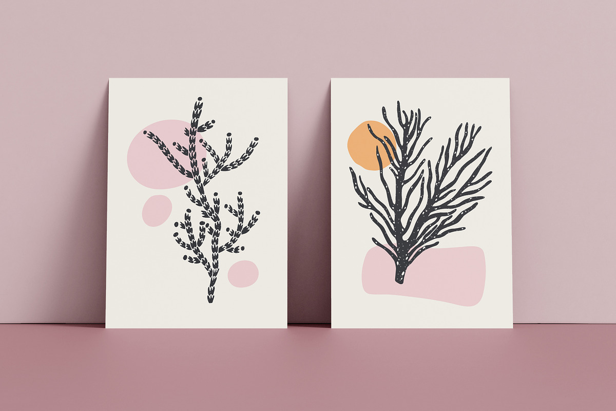Corals and seaweed posters, wall art, a Decorative Illustration by Good Studio (Photo 7 of 11)