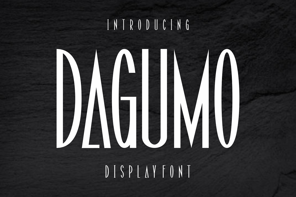 Dagumo, a Sans Serif Font by lelevien (Photo 4 of 5)