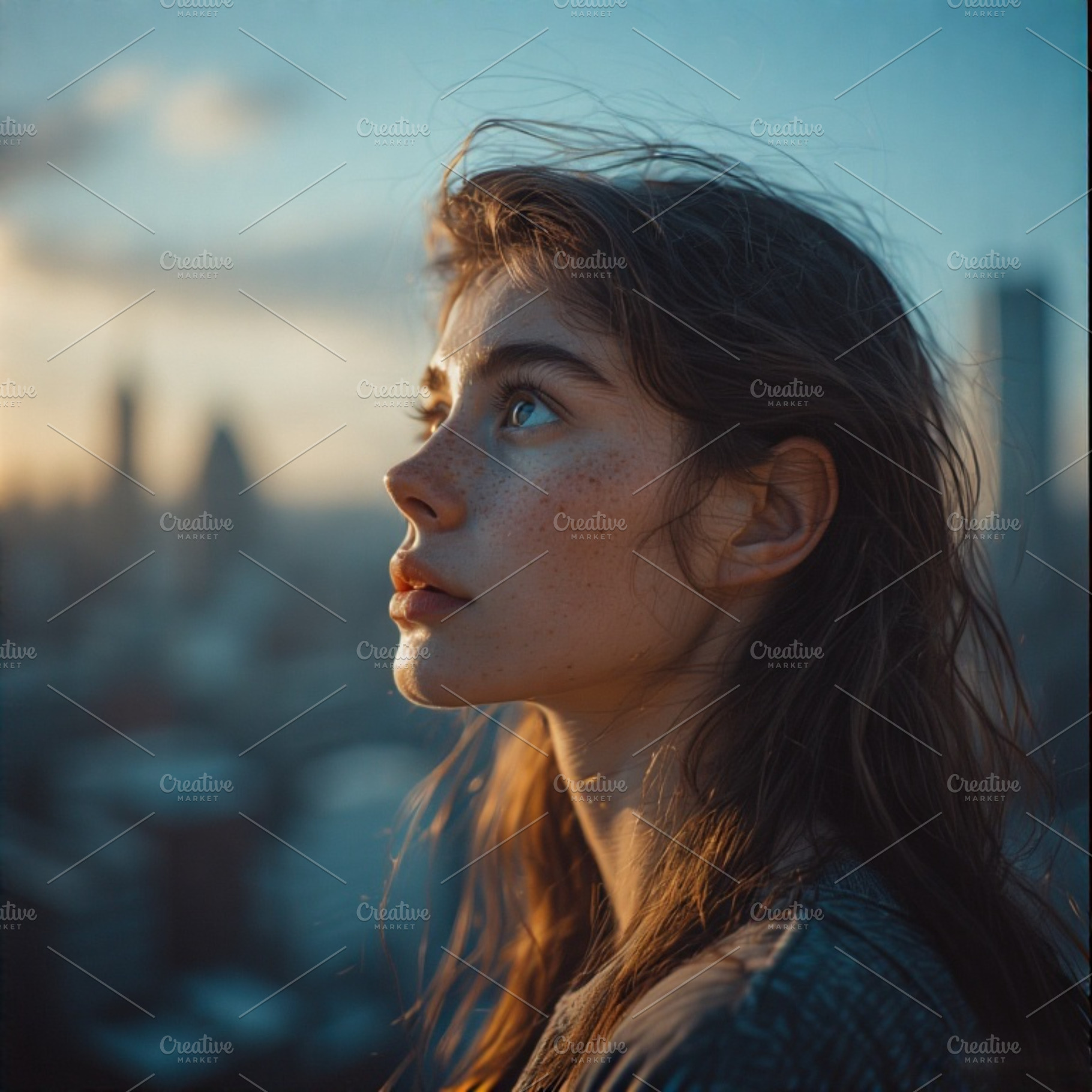 Pretty lady stock image, a Photo by ComfortQ