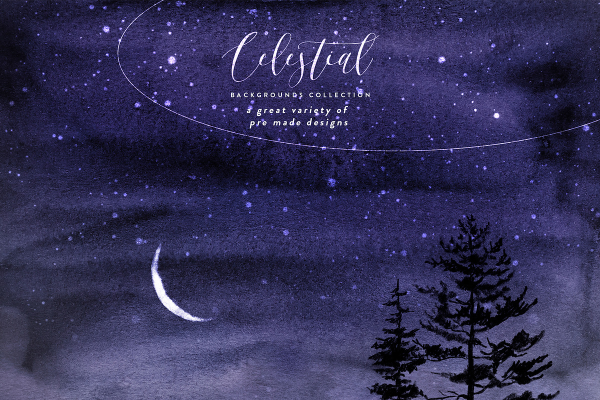 Starcrossed - Starry Design Set, an Object Graphic by Isabelle Salem (Photo 10 of 13)