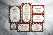 Modern Wedding Invitation Suite, an Invitation Template by The Good Store (Thumbnail 1 of 4)