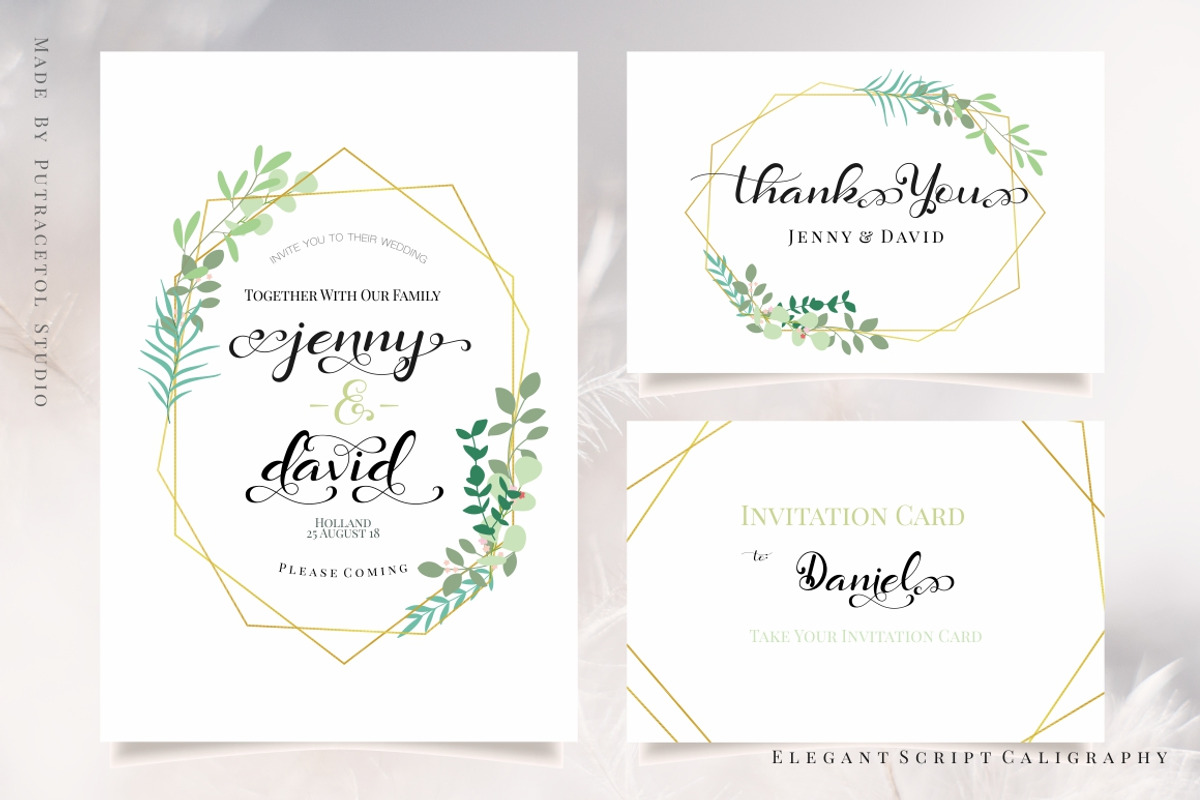 Daysha - Wedding Font preview 3