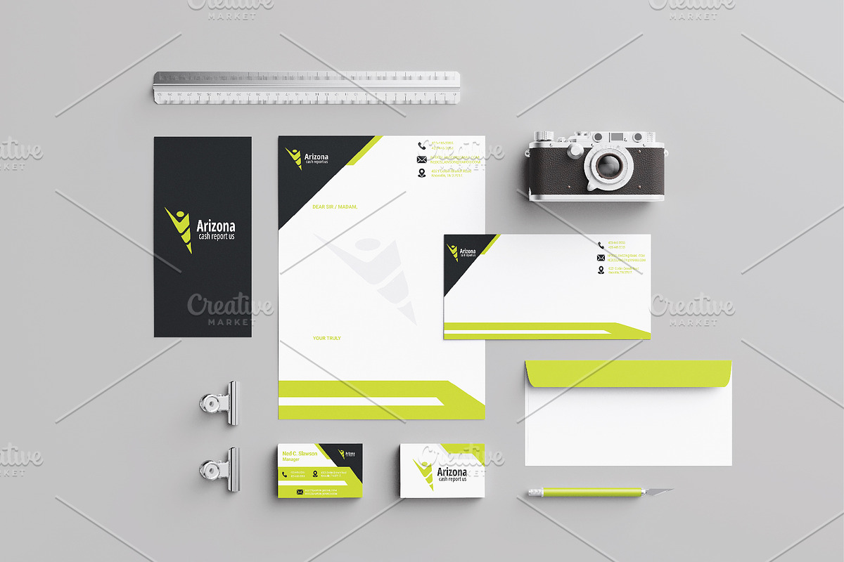 Versatile Branding Designs, a Stationery Template by Design Fusion (Photo 1 of 4)