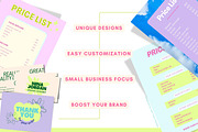 BOLD! Stationery Template Bundle, a Stationery Template by Hell Yeah Designs (Thumbnail 2 of 8)
