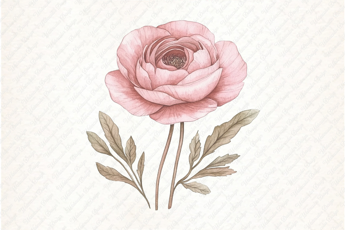 Boho Mother's Day Flowers Clipart, an Illustration by Watercolor design (Photo 8 of 13)