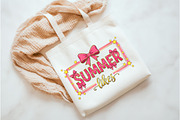 Summer Vibes PNG t-shirt, an Illustration by Watercolor design (Thumbnail 3 of 3)
